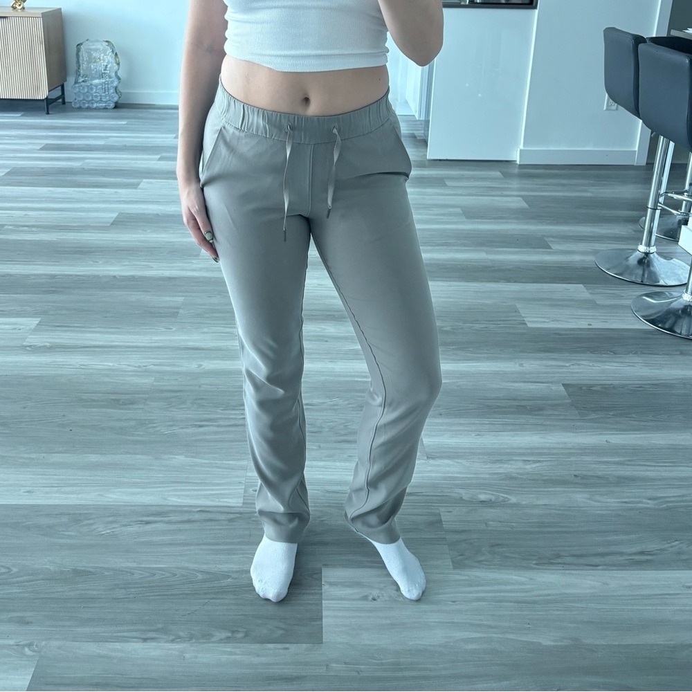 Lululemon Grey Track Pants - Picture 2 of 5